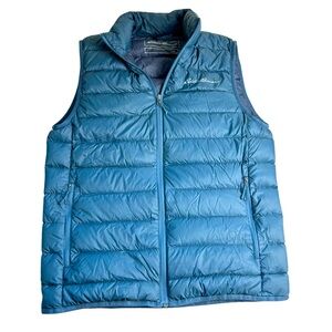 Eddie Bauer Mens Small Goose Down Puffer Vest